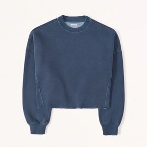 ABERCROMBIE & FITCH | Essential Mini Sunday Cutoff Crew